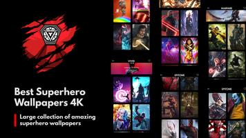 Superhero Wallpapers 4K Affiche
