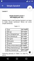 Learn Simple Sanskrit capture d'écran 1