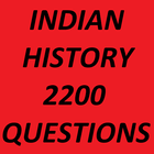 Indian History 2200  Questions ikona