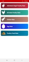 Abhishek Singh Poultry Rate - Latest Chicken Rates poster