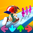 APK FNF Music Race 3D