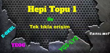 Hepi Topu 1 -  E OKUL