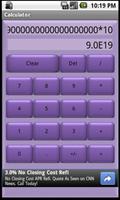 Basic Calculator (Purple) imagem de tela 1
