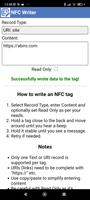 Abiro NFC Writer screenshot 2