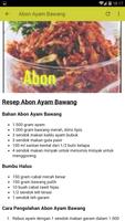 Resep Membuat Abon capture d'écran 3