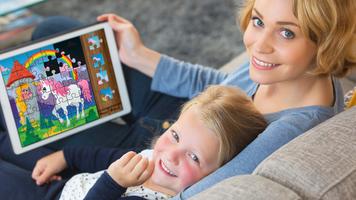 Kinder Puzzlespiele Plakat