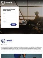 TennisBookingTour capture d'écran 3