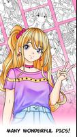 Anime Games Coloring Book اسکرین شاٹ 1