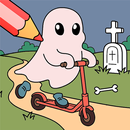 Boo Coloring Book: Cozy Horror APK