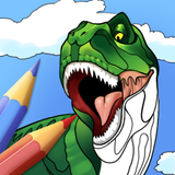 Dino Coloring Book for Kids icon