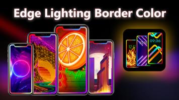 Border Edge Lighting Wallpaper poster