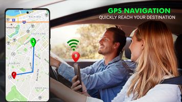 Mapa GPS Navegación con Voz Poster