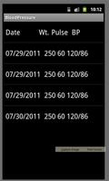 Blood Pressure Monitor screenshot 1