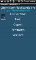 Chemistry Flashcards Pro Cartaz