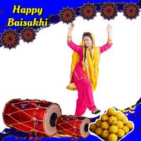 Baisakhi Photo Frame Plakat