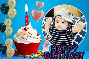 Birthday Photo Frame poster