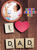 Father's Day Photo Frame 2025 plakat