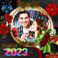 NewYear Photo Frame & greeting capture d'écran 3