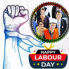 Workers Day Photo Frame Zeichen