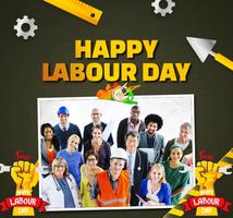 Workers Day Photo Frame Plakat