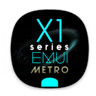 X1S Metro Cyan EMUI 5 Theme (B icône