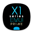 X1S Prime EMUI 5 Theme (Black) icône