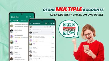 Dual Accounts : Chat Cloner Plakat