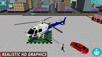 Helicopter Flying Adventures 海报