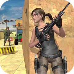 Fps Army girl Commando Mission アプリダウンロード