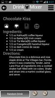 Drink Mixer FREE drink recipes capture d'écran 2