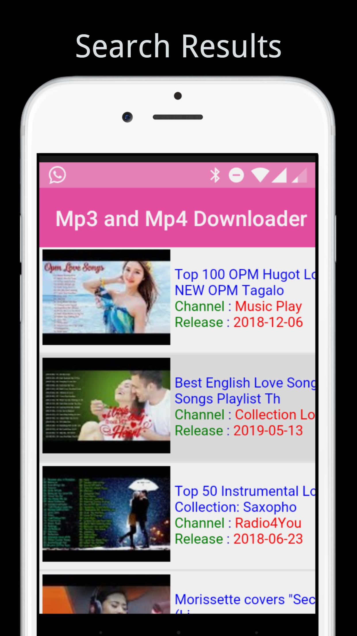 Mp4 & Mp3 Music Downloader for Android - APK Download