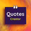 Quotes Creator App 2022 icône