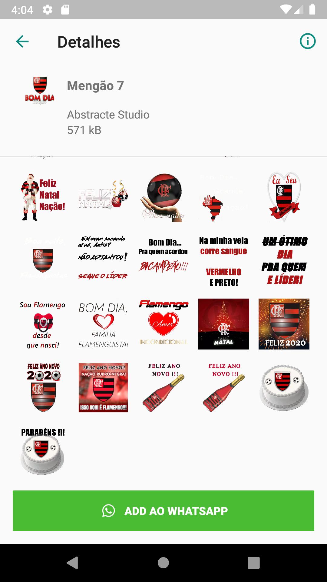 Flamengo Stickers APK للاندرويد تنزيل Flamengo Stickers APK للاندرويد تنزيل