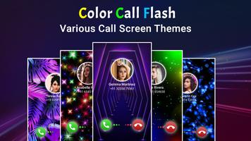 Color Call Flash Affiche