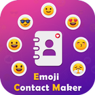 Emoji Contact Maker أيقونة