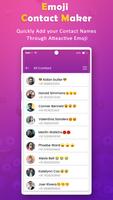 Emoji Contact Maker capture d'écran 1