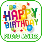 Birthday Photo Maker icône