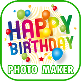 Birthday Photo Maker icône