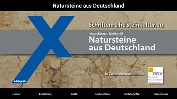 Natursteine aus Deutschland Poster