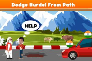 Poster Kashmir 370 Modi Run-Fun Game