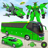 Multi Shark Robot Car Games biểu tượng