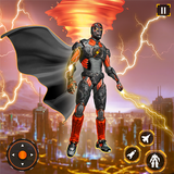 Tornado Robot: Superhero Games 图标