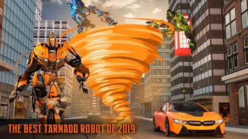 Tornado Robot: Superhero Games اسکرین شاٹ 2