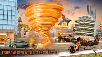 برنامه‌نما Tornado Robot: Superhero Games عکس از صفحه