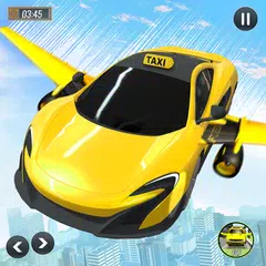 Real Flying Car Taxi Simulator