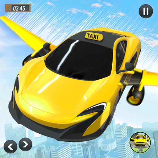 Real Flying Car Taxi Simulator