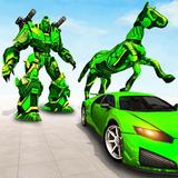 Army Horse Robot Transform: Bike Shooting Games biểu tượng