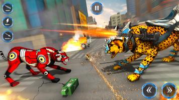Wild Tiger Transform Robot ảnh chụp màn hình 2