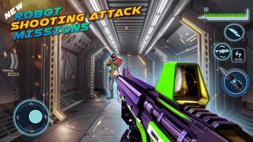 Robot Counter Terrorist Shooting Strike capture d'écran 1