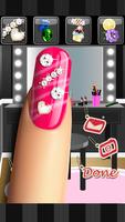 Glitter Nail Salon: Girls Game Affiche